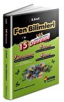 Aydın Yayınları 8. Sınıf LGS Fen Bilimleri 15 Deneme
