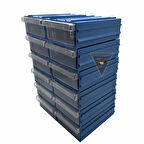 Sembol 101 Plastik Çekmeceli Kutu 122X85x41mm 60 Adet