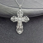 925 Ayar Gümüş Hac Unisex Kolye