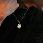 925 Ayar Gümüş Hermes Tanrısı Unısex Kolye