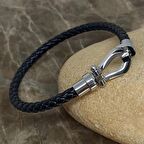 Deri Örgü Bileklik 5 mm