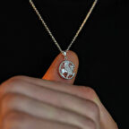 925 Ayar Gümüş Griffone Mitolojik Unısex Kolye