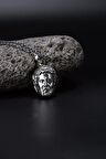 925 Ayar Gümüş Zeus Figürlü Kolye Silver