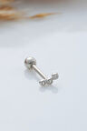 925 Ayar Taş Modeli Minimal Tragus Piercing