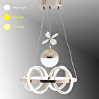 TT003-LDTPL-FSR TT Aydınlatma Sarmal Modeli Fransız Sarı Kaplama Ledli Toplu 3 Renk Modüllü Ledli Av