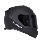 Ls2 Storm 2 Full Face Motosiklet Kaskı Siyah Vizörlü