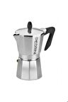 Aluminyum Moka Pot 6 Cups - Manuel Kahve Demleyici 6 Kupa