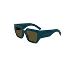 Karl Lagerfeld KL 6166S 425 53 Kadın Kare Yeşil Kemik Güneş Gözlüğü