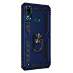 Gpack Samsung Galaxy A10s Kılıf Vega Standlı Yüzüklü Mıknatıslı