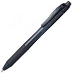 PENTEL LİKİT ROLLER ENERGEL MEKANİZMALI 1.0 MM BL-110-A SİYAH - 12 ADET