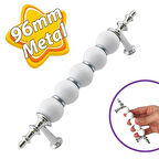 İnci Kulp 96 mm Krom Mutfak Kulpu Çekmece Dolap Kapak Kulbu Metal Mobilya Dolabı Kulpları 