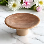 Bohem Plastik Çanak Kulp Ceviz Düğme Mobilya Mutfak Dolap Dolabı Çekmece Kulbu Kulpları