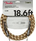 Fender Professional Series Camo Instrument Cables Desert Camo 5.5 metre Enstrüman Kablosu