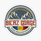 Bicaz Gorge Romania Sticker 19CM Etiket yapıştırma