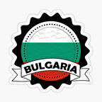 Bulgaristan Bayrağı Çıkartması Arma Araba Sticker Etiket 19CM