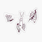 The Three Fates Greek Mythology Sticker Etiket 19CM