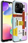 Xiaomi Redmi 10C Kılıf Airbag Kenarlı Renkli Desenli Elegans
