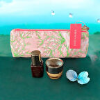 ESTE LAUDER-Çanta içi makyaj çantası-mercan pembesi