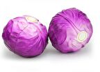 Yapay Kırmızı Mor Lahana Topu Dekoratif Yapay Sebze Marul