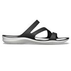 Crocs Swiftwater Sandal Black/White Terlik 203998-066