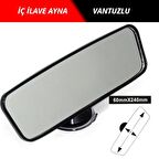 CARUB Ayna İç İlave Vantuzlu 24cm 