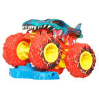 Hot Wheels Monster Trucks 1:64 Arabalar SHARKS vs DINOS MEGA WREX FYJ44-JCD87