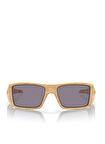 OO9231 Dikdörtgen Bej Erkek Polarize Güneş Gözlüğü