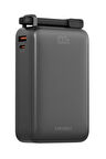 ComPac Ultra67 20.000 mAh 2 Adet 67W Type-C ve 18W USB Ekstra 100W Kablolu Hızlı Şarj Powerbank