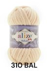 Velluto Kadife El Örgü Ipliği Hırka, Patik,Atkı Örgü Ipliği (Tekli) 100gr. 68 mt. 310BAL