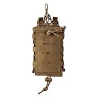 5.1 Flex Single Multi-Caliber Mag Su Geçirmez Outdoor Pouch Kahverengi