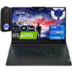 Lenovo Legion Pro 7 Intel Core I9-14900HX 32GB Ram 4tb SSD Rtx 4090 16" WIN11 Home Wqxga 83DE002KTREP6 + Elektropasaj Çanta
