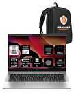 HP EliteBook 640 G10 i7-1355U 8GB RAM 256GB SSD 14'' FHD W11PRO 8A571EA & PER4 ÇANTA