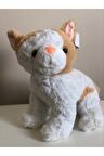 Sesli Miyavlayan Peluş Kedi 35cm