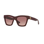 Gucci GG 1714S 003 54 Kadın Cat Eye Kırmızı Kemik Güneş Gözlüğü