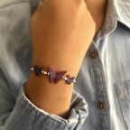 Üçlü Kelebek Bileklik