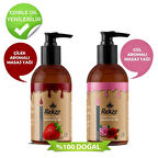 Genel Markalar Gül Ve Çilek Aromalı Erotik Vucut Masaj Yagı 120 Ml