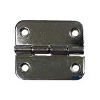 Havşalı Menteşe - Büyük, 25x30mm, Nikel, 100 Adet