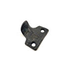 Antika Tarz Dekoratif Pirinç Pencere Kaldıracı - 30x37 Mm, Oksit