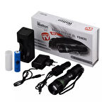 Black Wt-037-şarjlı Zoomlu Acil Durum Feneri