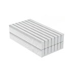 100 Adet 15x10x1.5 Mm Köşeli Neodyum Mıknatıs N35 Magnet Dayanıklı Nikel Kaplama