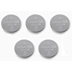 Yuma Cr1216 Süper Lityum 3v 5 li Kart Düğme Pil