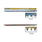 Dar Kolastar Testere Ağzı - Düz Diş 75 Cm