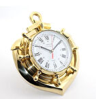 Pirinç Çapa Tasarımlı Dümenli Saat 2080