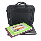 SİA ÇANTA KALİTELİ YUMUŞAK VİNNEKS KUMAŞ ÇOK GÖZLÜ EL TUTMA & ÇAPRAZ ASKILI LAPTOP VE EVRAK ÇANTASI  17'' İNÇ