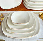 Royking Eliie Gold Line 24 Parça Yemek Takımı HRN 23020G