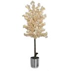 Yapay Ağaç Japon Kiraz Çiçeği Bahardalı Ağacı Gür Yapraklı Somon 170cm