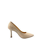 Hakiki Deri Stiletto Disparita 26301 İnce Topuk Kadın Ayakkabı