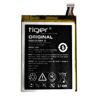 Tiger General Mobile Discovery 2 Batarya 2500 mAh (Dahili)