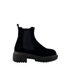 Hobby 26080S Hakiki Süet Deri Kadın Bot