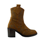 Albini 26104752 Hakiki Nubuk Deri Kadın Bot 